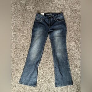 Wrangler Women’s Flare Jeans - Dark Blue Wash